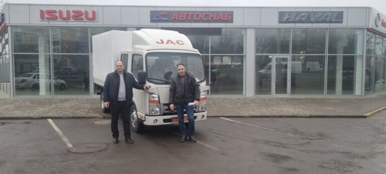 Вантажний JAC N56 вирушив у Диканську громаду